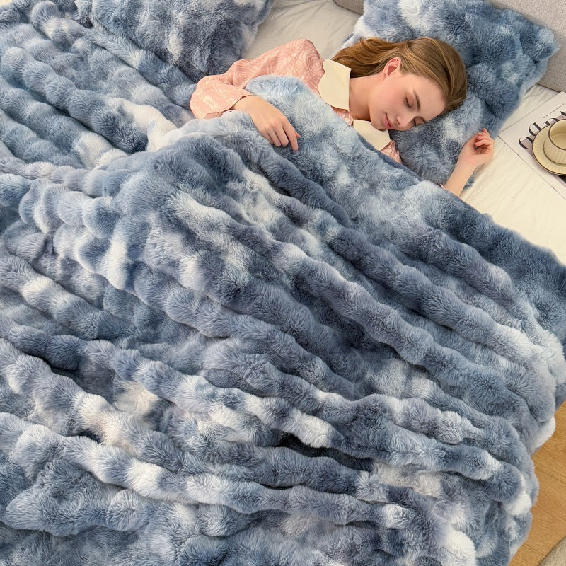 Tie-Dye Dream Fleece Blanket | Cozy, Soft and Colourful