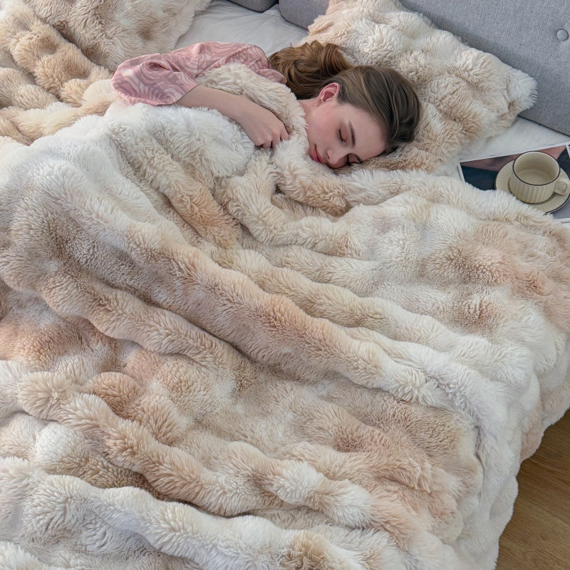 Tie-Dye Dream Fleece Blanket | Cozy, Soft and Colourful