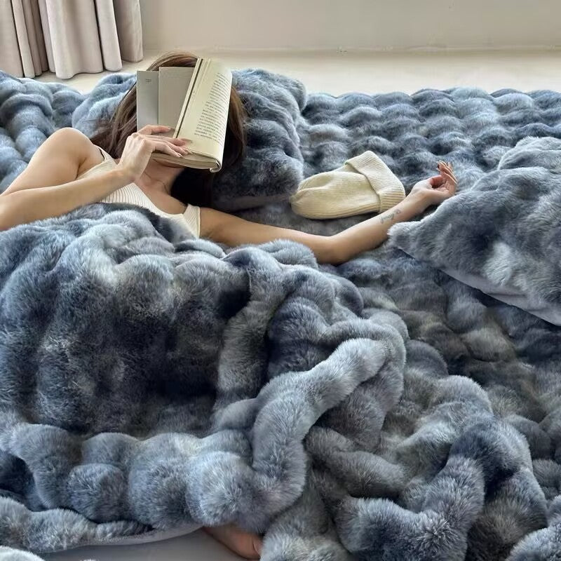 Tie-Dye Dream Fleece Blanket | Cozy, Soft and Colourful