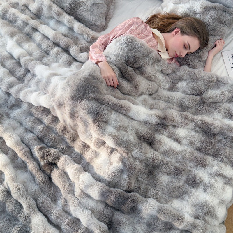 Tie-Dye Dream Fleece Blanket | Cozy, Soft and Colourful