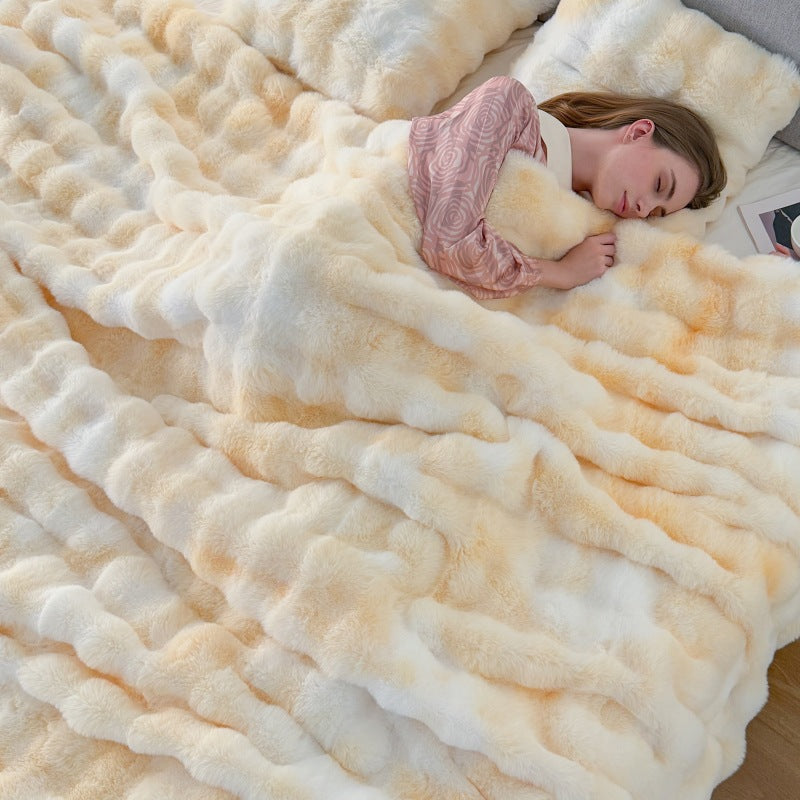 Tie-Dye Dream Fleece Blanket | Cozy, Soft and Colourful